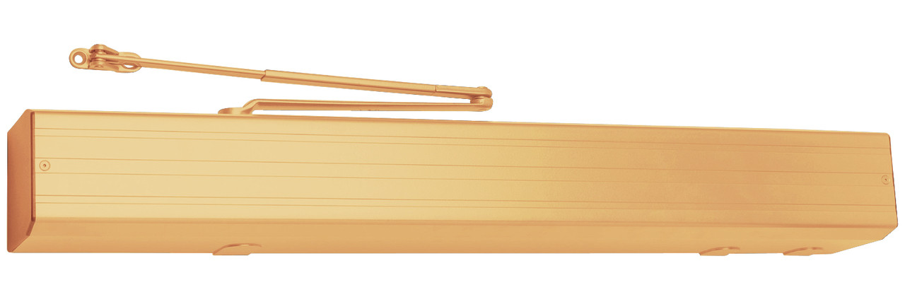 4642-LONG-US4 LCN Door Closer with Long Arm in Satin Brass Finish