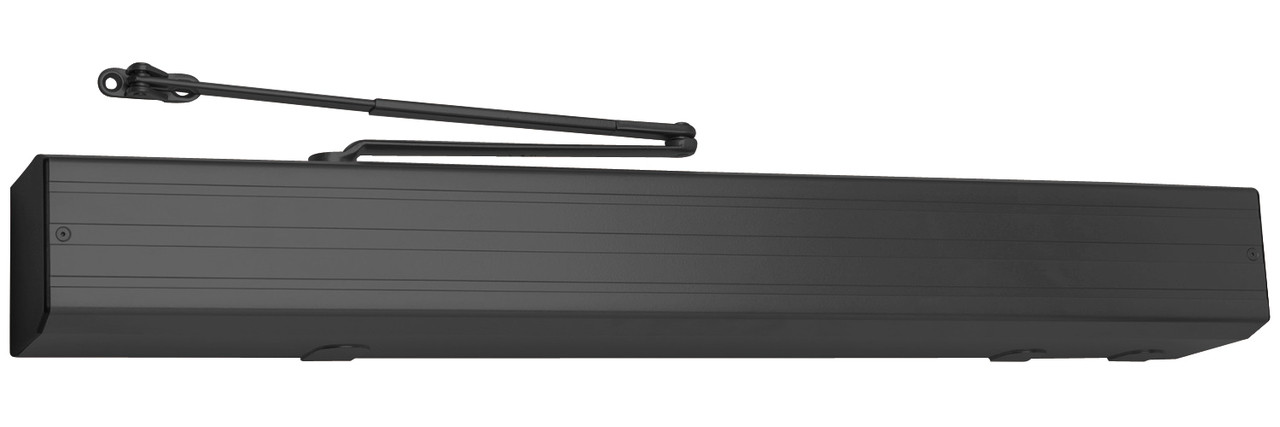 4631-STD-BLACK LCN Door Closer with Standard Arm in Black Finish