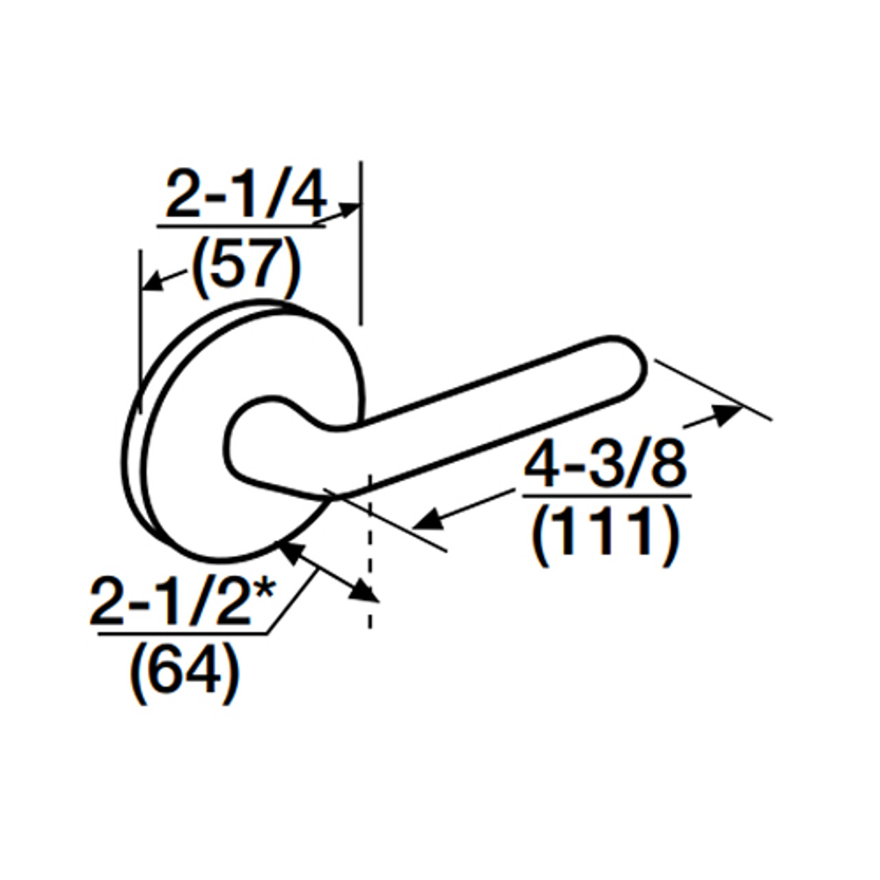ML2055-RSA-630-CL7 Corbin Russwin ML2000 Series IC 7-Pin Less Core Mortise Classroom Locksets with Regis Lever in Satin Stainless ML2055-RSA-630-CL7 Corbin Russwin ML2000 Series IC 7-Pin Less Core Mortise Classroom Locksets with Regis Lever in Satin Stainless