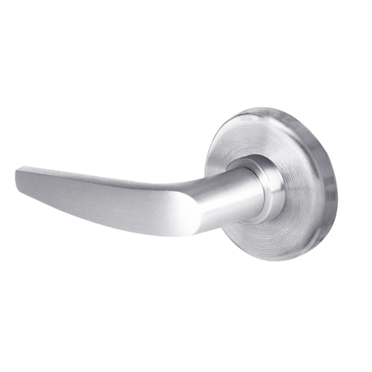 45H0LT16H625 Best 40H Series Privacy Heavy Duty Mortise Lever Lock with Curved with No Return in Bright Chrome