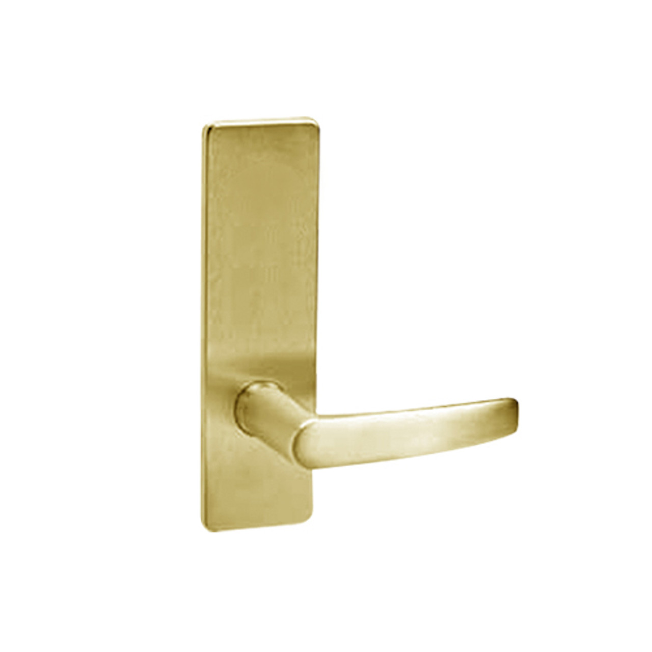 ML2010-ASM-605-M31 Corbin Russwin ML2000 Series Mortise Passage Trim Pack with Armstrong Lever in Bright Brass