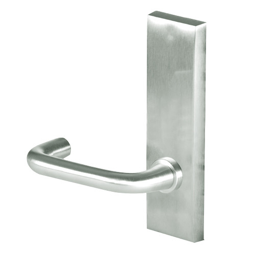 45H0N3M618 Best 40H Series Passage Heavy Duty Mortise Lever Lock with Solid Tube Return Style in Bright Nickel