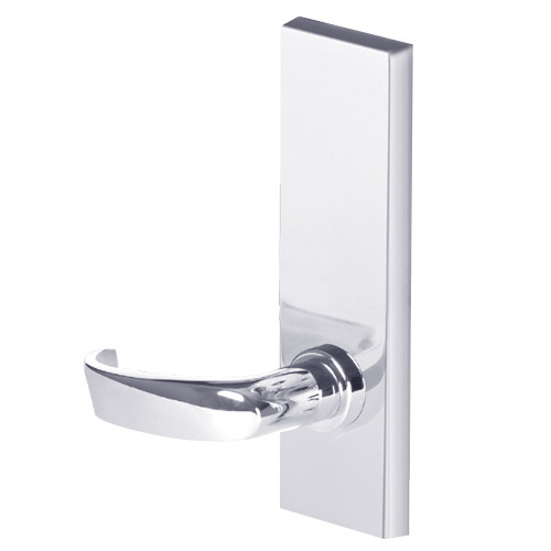 45H0N14M625 Best 40H Series Passage Heavy Duty Mortise Lever Lock with Curved with Return Style in Bright Chrome