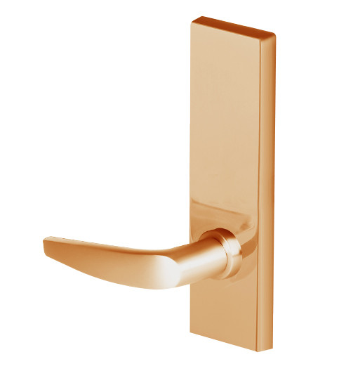 45H0NX16M612 Best 40H Series Exit Function Heavy Duty Mortise Lever Lock with Curved with No Return in Satin Bronze