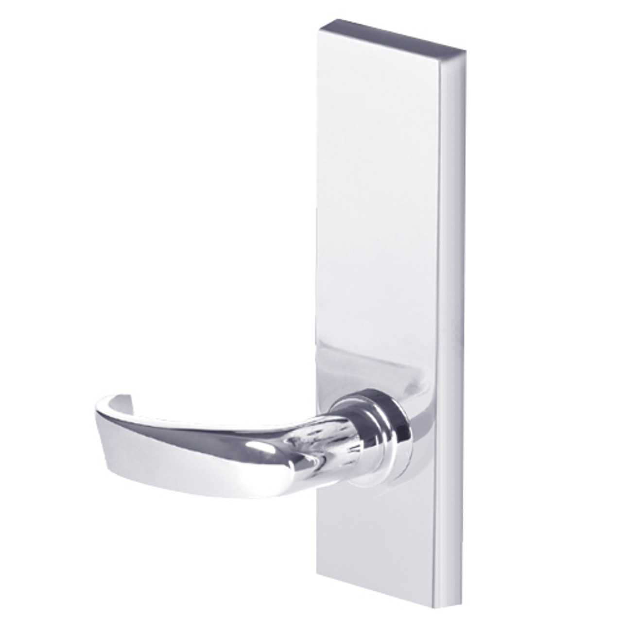 45H0LT14M625 Best 40H Series Privacy Heavy Duty Mortise Lever Lock with Curved with Return Style in Bright Chrome