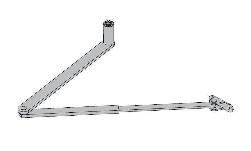 LCN Door Hardware 9153-LONG2-ANCLR