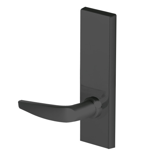 45H0LB16M622 Best 40H Series Privacy with Deadbolt Heavy Duty Mortise Lever Lock with Curved with No Return in Black