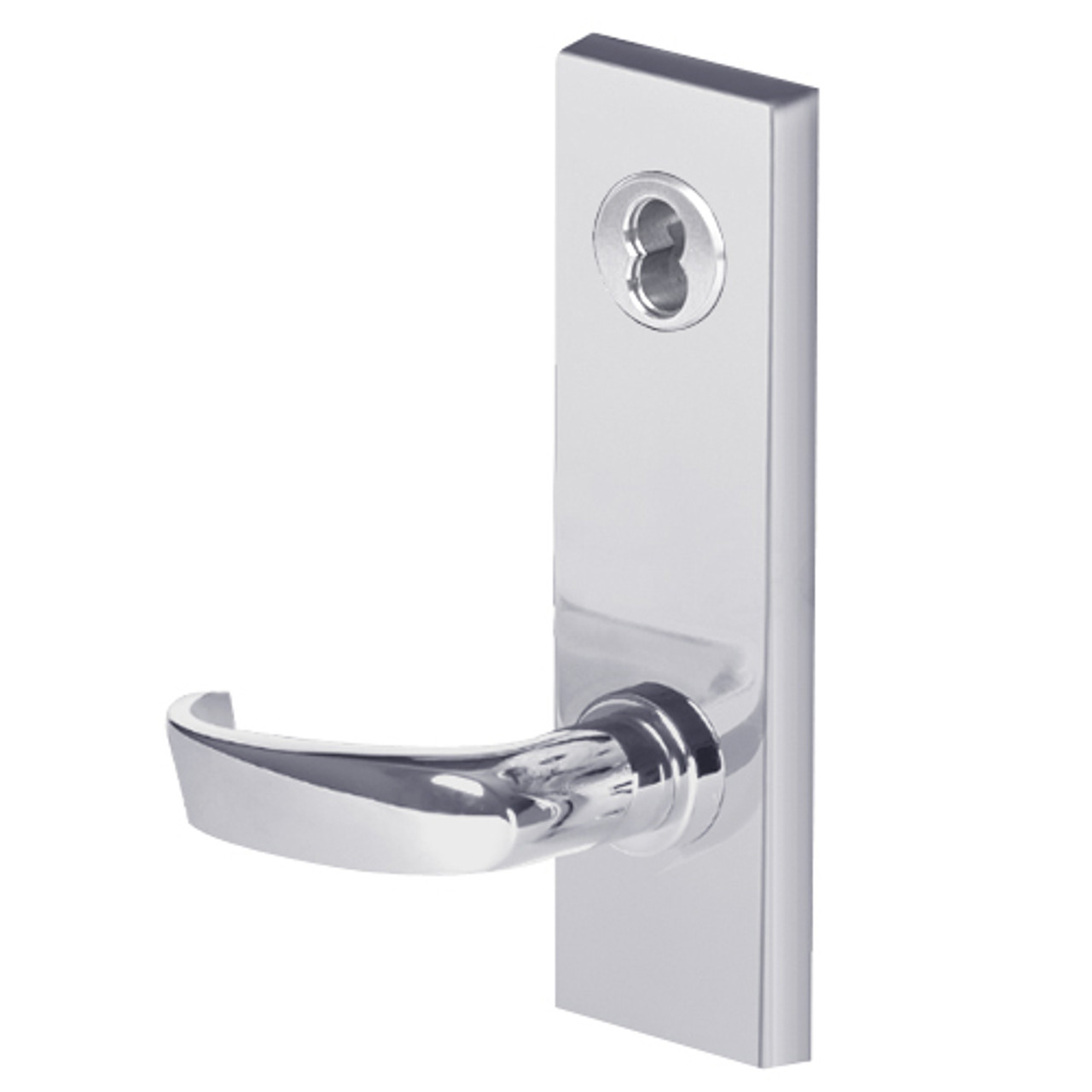 45H7A14M626 Best 40H Series Office Heavy Duty Mortise Lever Lock with Curved with Return Style in Satin Chrome