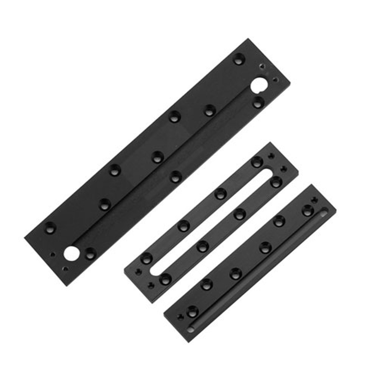 CWB-82BK Securitron Concrete Wood Bracket in Black Anodized Finish