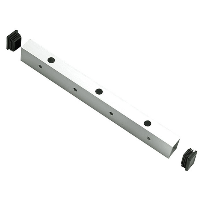 UHB-CL-12 Securitron Universal Header Bracket in Clear Anodized Finish