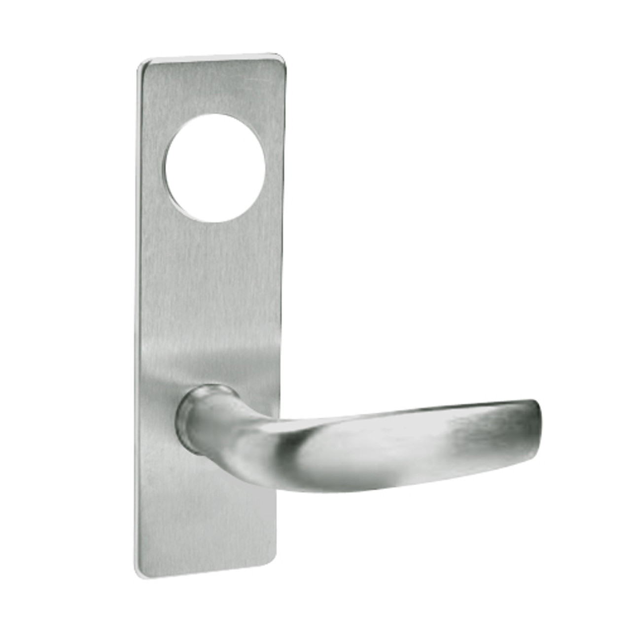 ML2075-CSM-619-CL7 Corbin Russwin ML2000 Series IC 7-Pin Less Core Mortise Entrance or Office Security Locksets with Citation Lever and Deadbolt in Satin Nickel