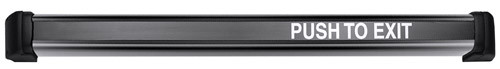 DSB-BK42 Securitron Dual Sense Bar in Black Anodized Finish