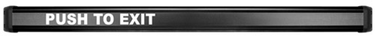 WEMB-BK Securitron Weatherproof Electromechanical Bar in Black Anodized Finish