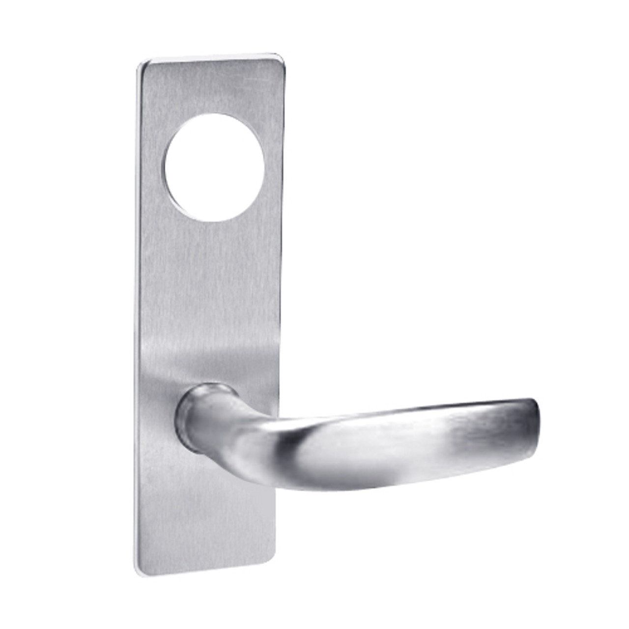 ML2092-CSM-625-M31 Corbin Russwin ML2000 Series Mortise Security Institution or Utility Trim Pack with Citation Lever with Deadbolt in Bright Chrome