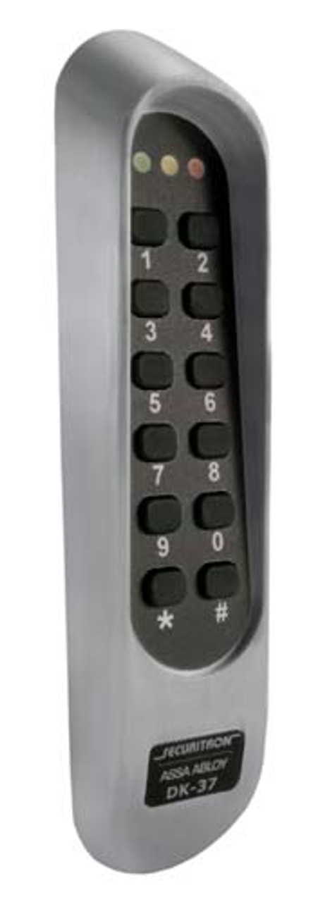DK-37SS Securitron Wiegand Digital Keypad in Narrow Stile in Satin Stainless Finish