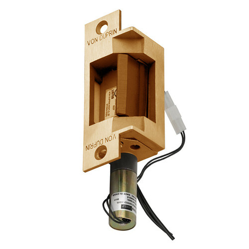 6211-12VDC-US10 Von Duprin Electric Strike in Satin Bronze Finish