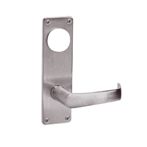 ML2072-NSN-630 Corbin Russwin ML2000 Series Mortise Classroom Intruder Locksets with Newport Lever with Deadbolt in Satin Stainless