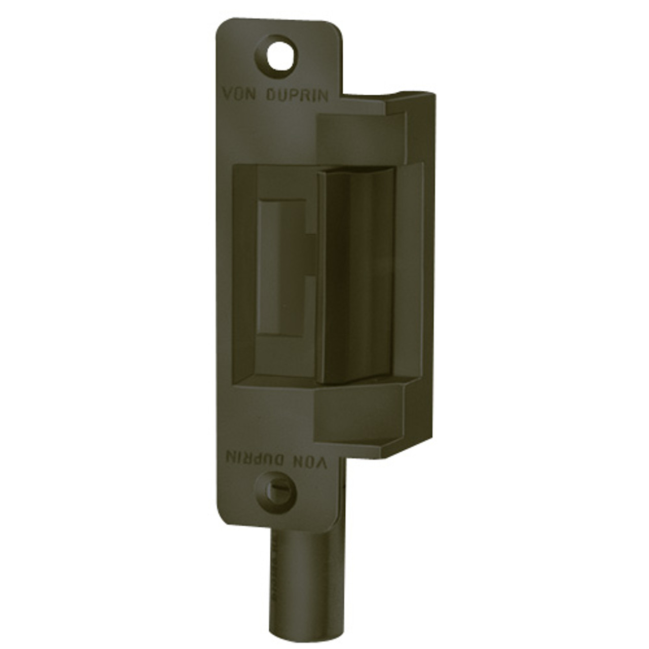 6211AL-FS-DS-12VDC-US10B Von Duprin Electric Strike in Dark Bronze Finish