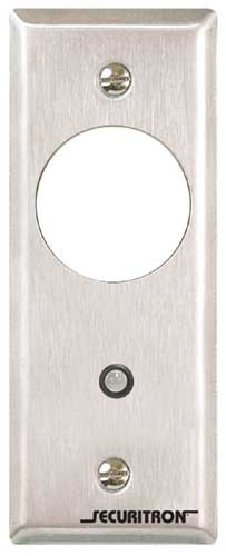 MKN2 Securitron Narrow Stile Momentary Mortise Keyswitch