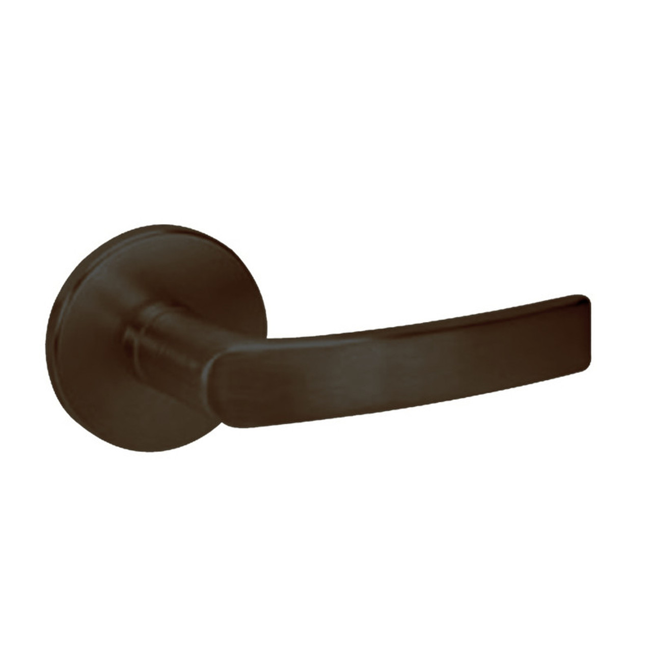 MOR8861FL-613E Yale 8800FL Series Single Cylinder with Deadbolt Mortise Dormitory or Storeroom Lock with Indicator with Monroe Lever in Dark Satin Bronze