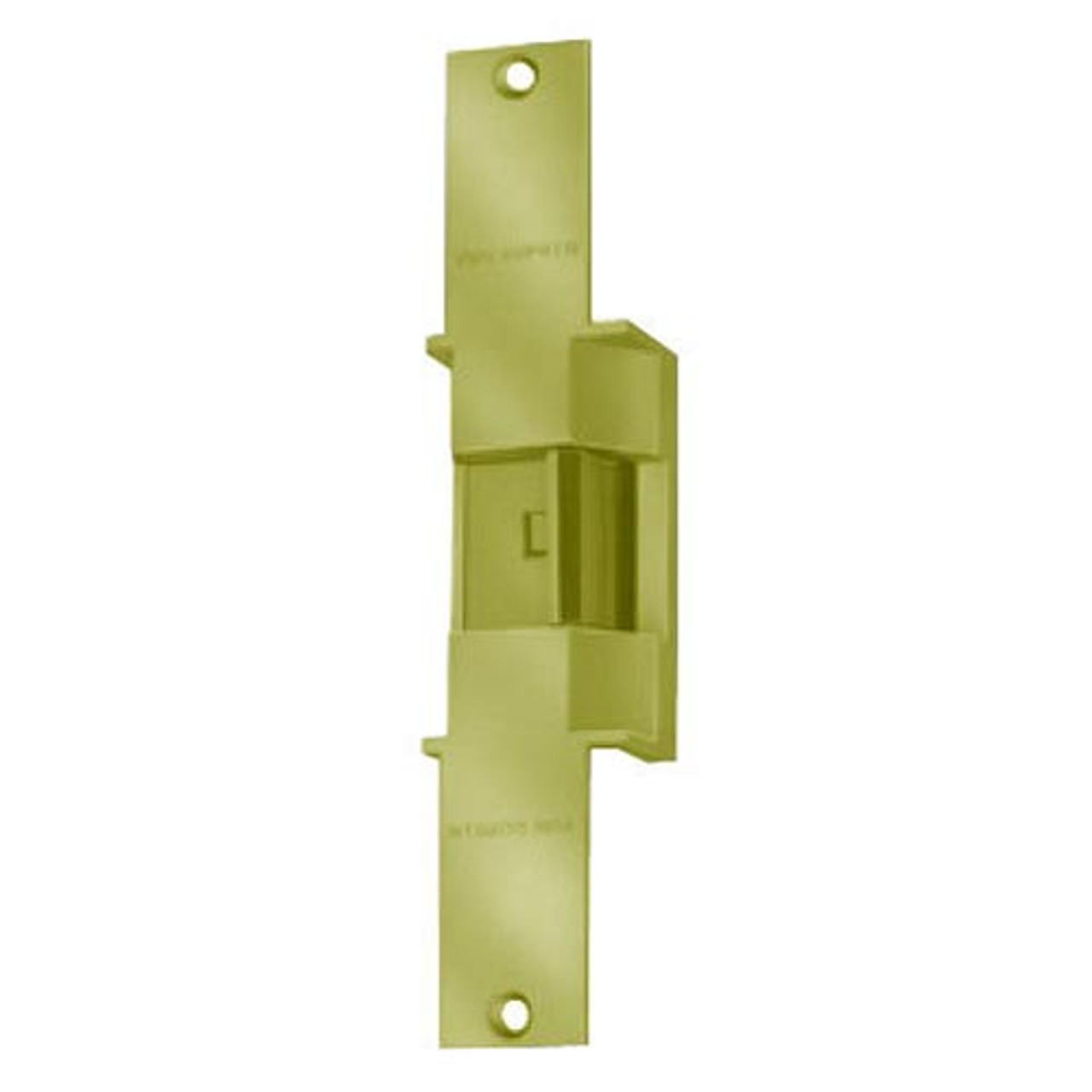 6214-DS-LC-12VDC-US3 Von Duprin Electric Strike in Bright Brass Finish