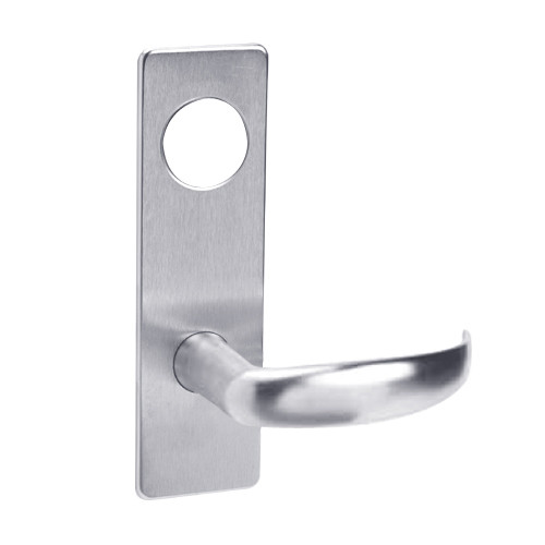 ML2042-PSP-625-M31 Corbin Russwin ML2000 Series Mortise Entrance Trim Pack with Princeton Lever in Bright Chrome