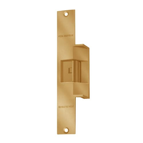6215-24VDC-US10 Von Duprin Electric Strike in Satin Bronze Finish