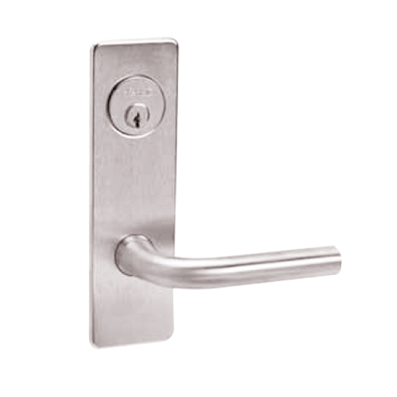 ML2042-RSN-629 Corbin Russwin ML2000 Series Mortise Entrance Locksets with Regis Lever in Bright Stainless Steel
