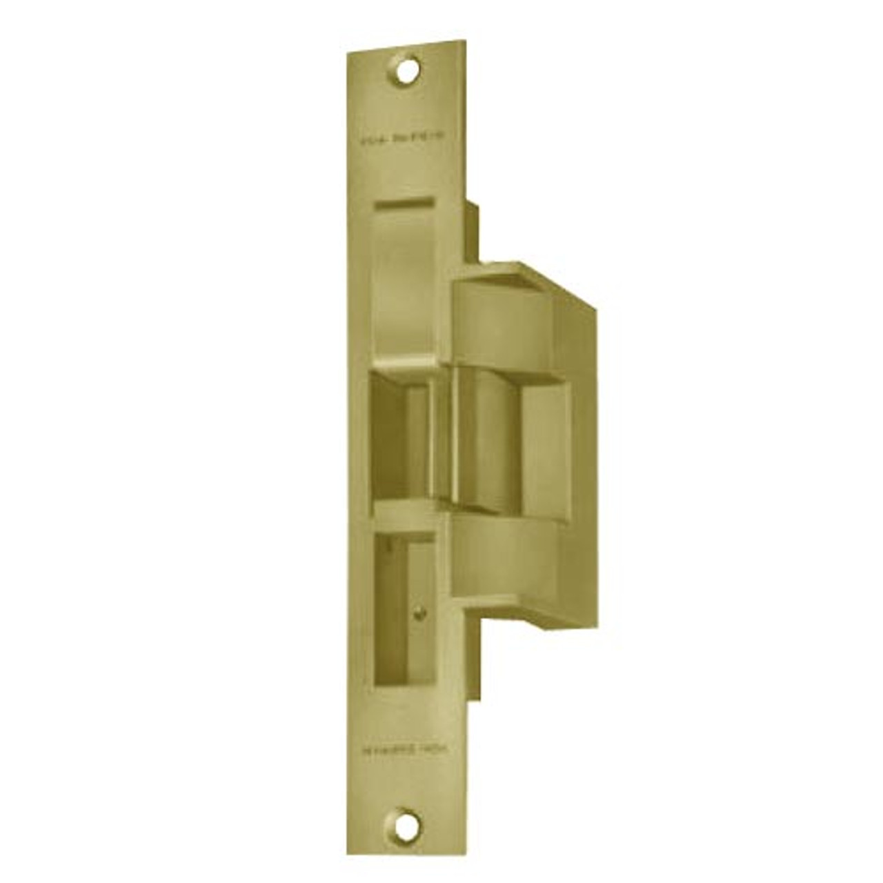 6216-DS-LC-12VDC-US4 Von Duprin Electric Strike in Satin Brass Finish