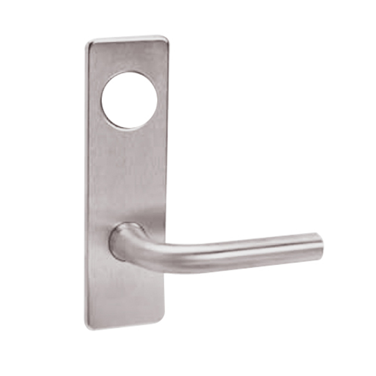 ML2055-RSN-630-LC Corbin Russwin ML2000 Series Mortise Classroom Locksets with Regis Lever in Satin Stainless