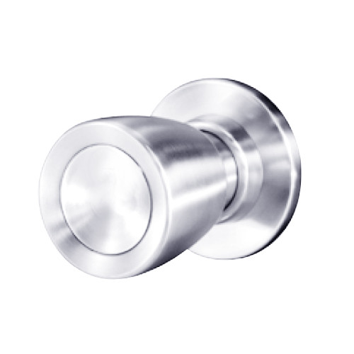 8K30Q6CS3625 Best 8K Series Exit Heavy Duty Cylindrical Knob Locks with Tulip Style in Bright Chrome