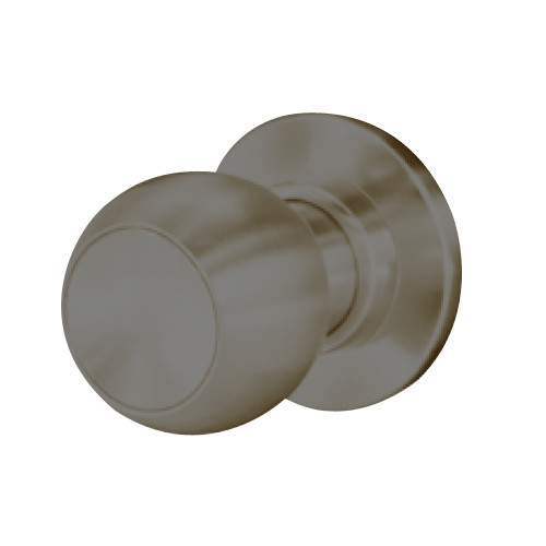 8K30Q4CSTK613 Best 8K Series Exit Heavy Duty Cylindrical Knob Locks with Round Style in Oil Rubbed Bronze