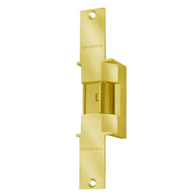 6225-FS-DS-LC-12VDC-US4 Von Duprin Electric Strike in Satin Brass Finish