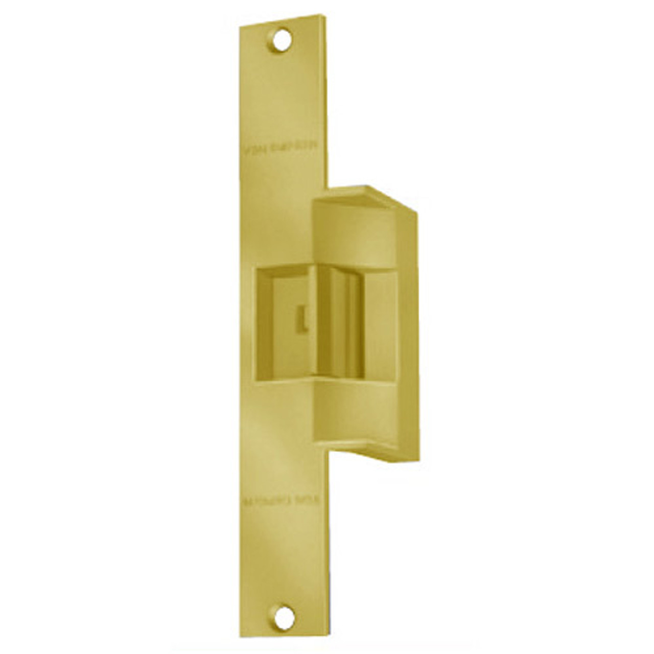 6224-FS-DS-LC-12VDC-US4 Von Duprin Electric Strike in Satin Brass Finish