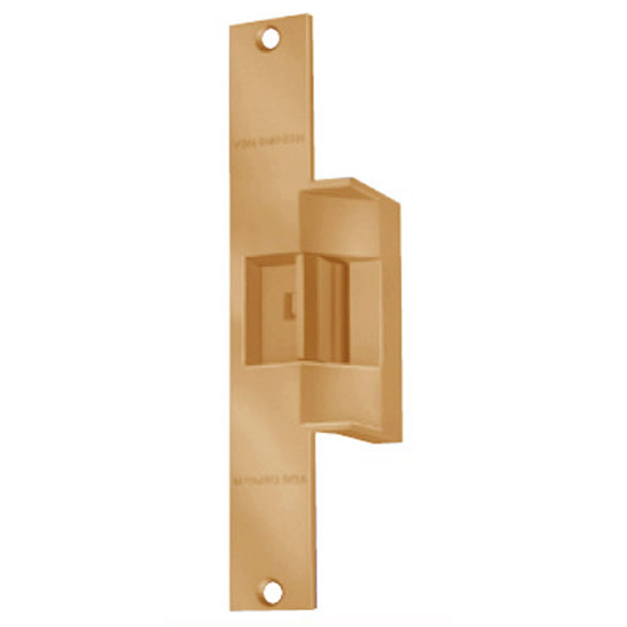 6224-FS-12VDC-US10 Von Duprin Electric Strike in Satin Bronze Finish