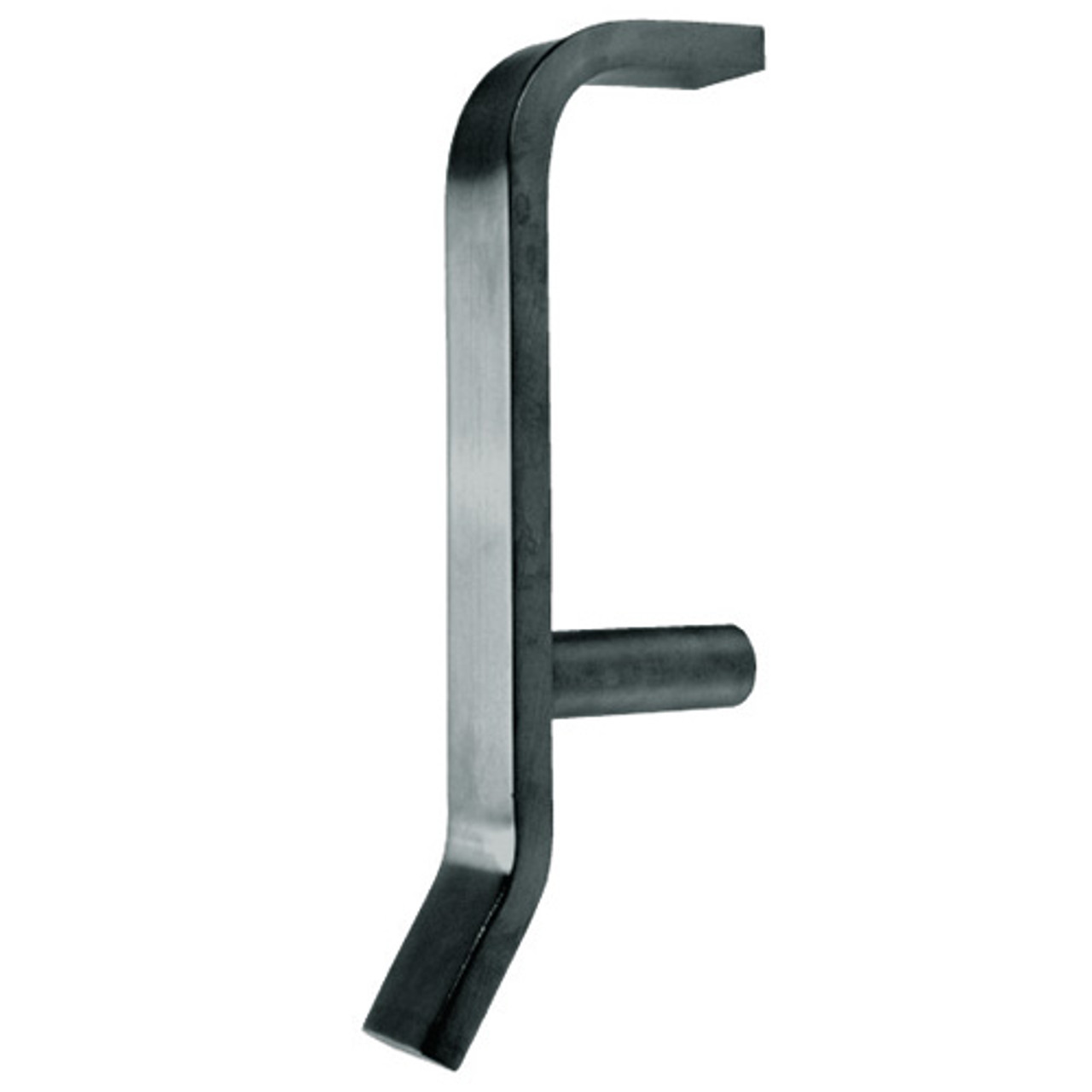 42-630 Don Jo Cast Door Pull in Satin Stainless Steel Finish