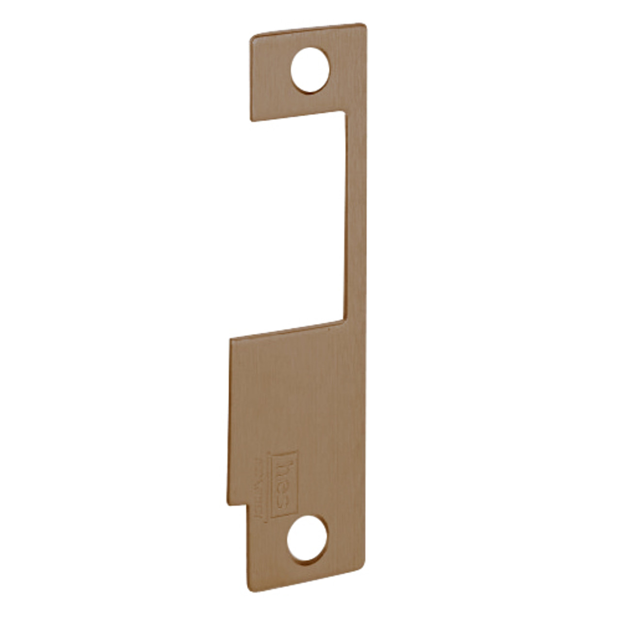 852M-612 Hes 4-7/8" x 1-1/4" Faceplate in Satin Bronze Finish
