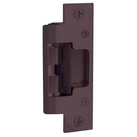 801-613 Hes 4-7/8" x 1-1/4" Faceplate in Bronze Toned Finish