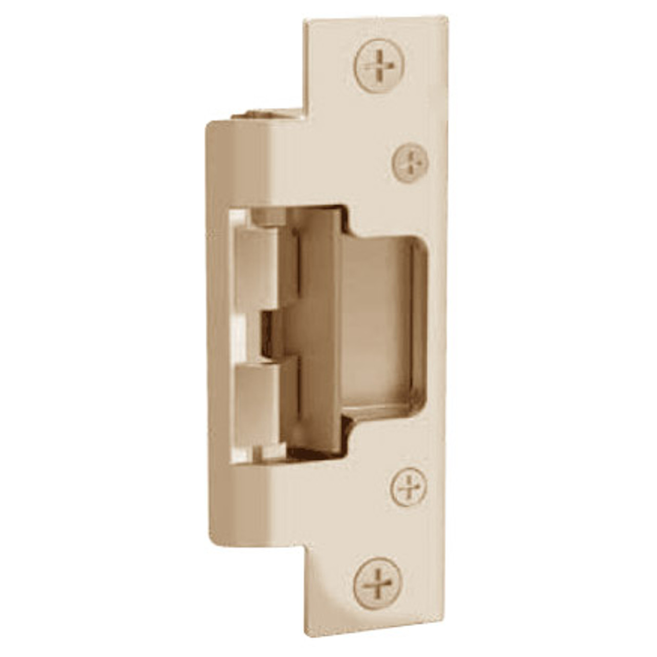 801E-612 Hes 4-7/8" x 1-1/4" Faceplate in Satin Bronze Finish