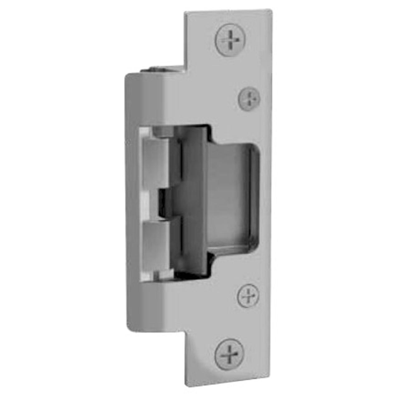 805-630 Hes 9 x 1-3/8" Faceplate in Satin Stainless Finish