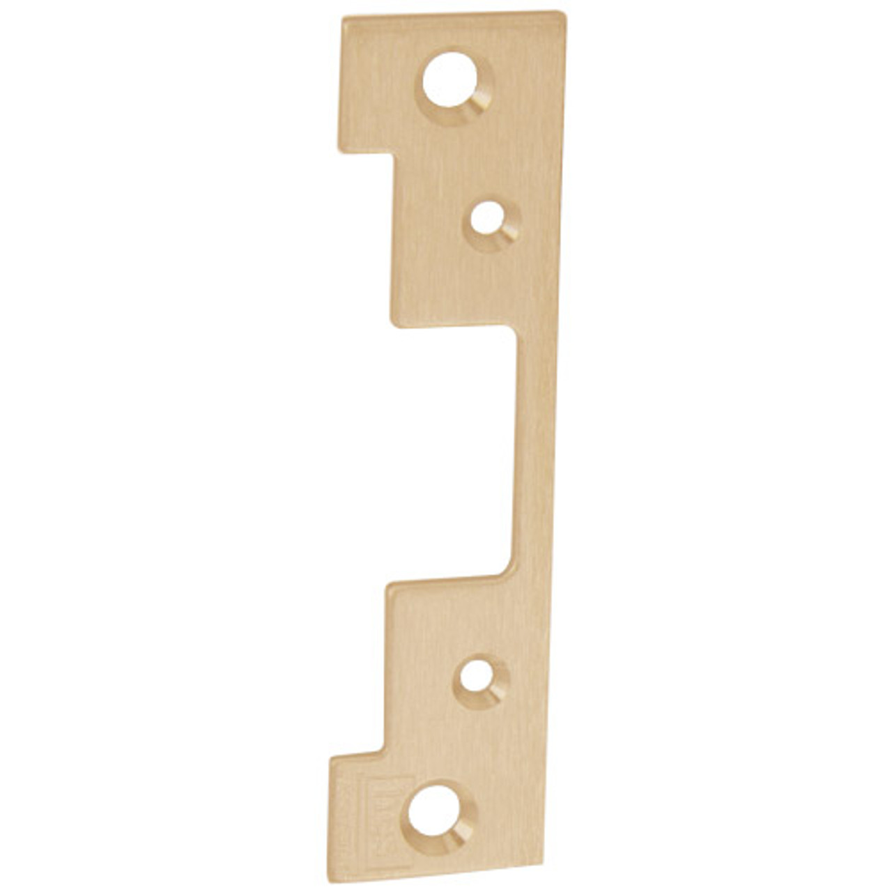 501A-612 Hes 4-7/8 x 1-1/4" Faceplate in Satin Bronze Finish