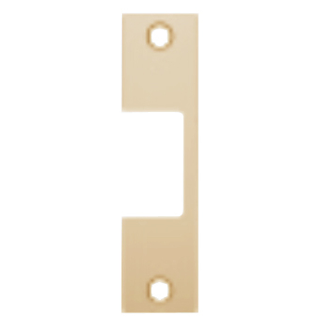 J-612 Hes 4-7/8" x 1-1/4" Faceplate in Satin Bronze Finish