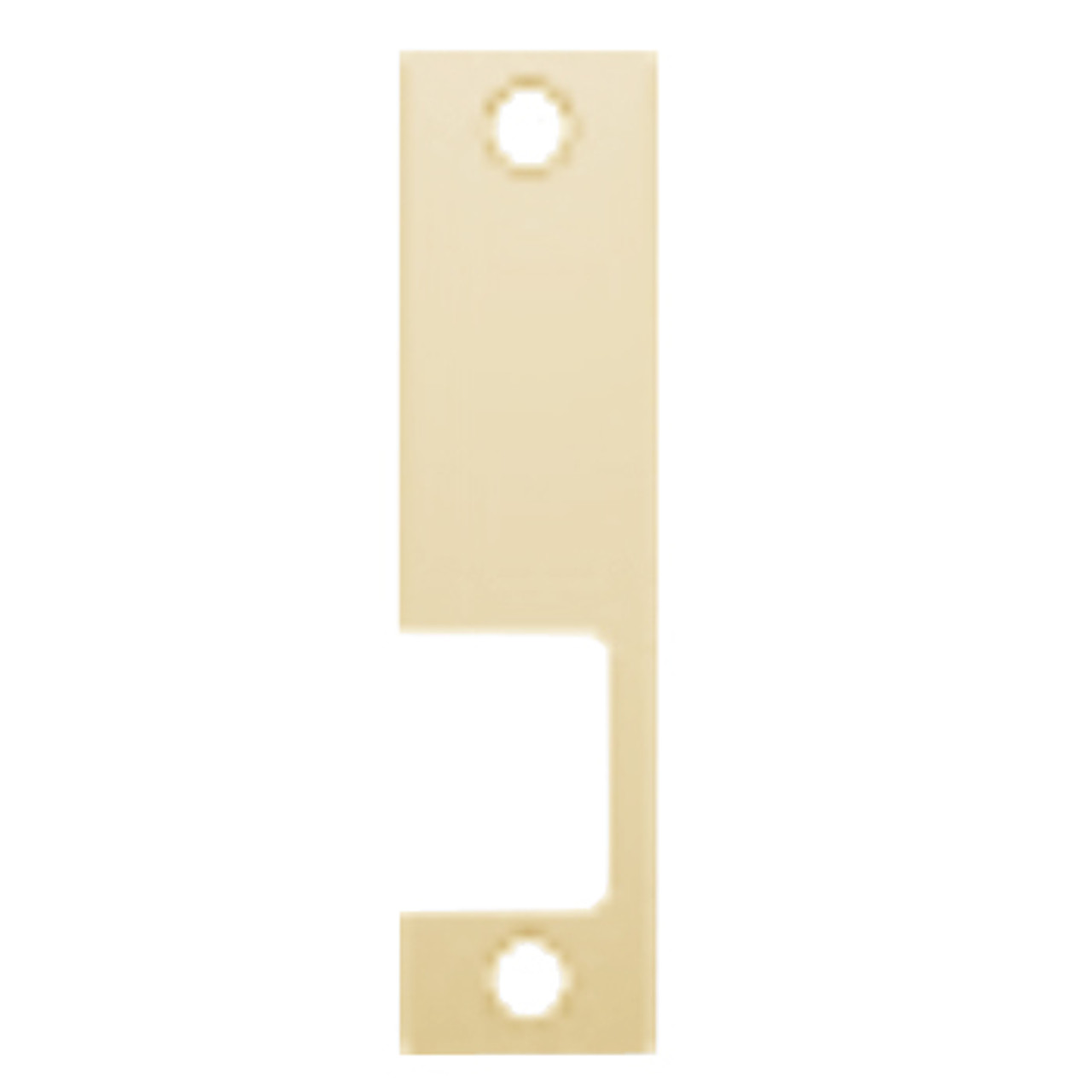 KD-606 Hes 4-7/8" x 1-1/4" Faceplate in Satin Brass Finish