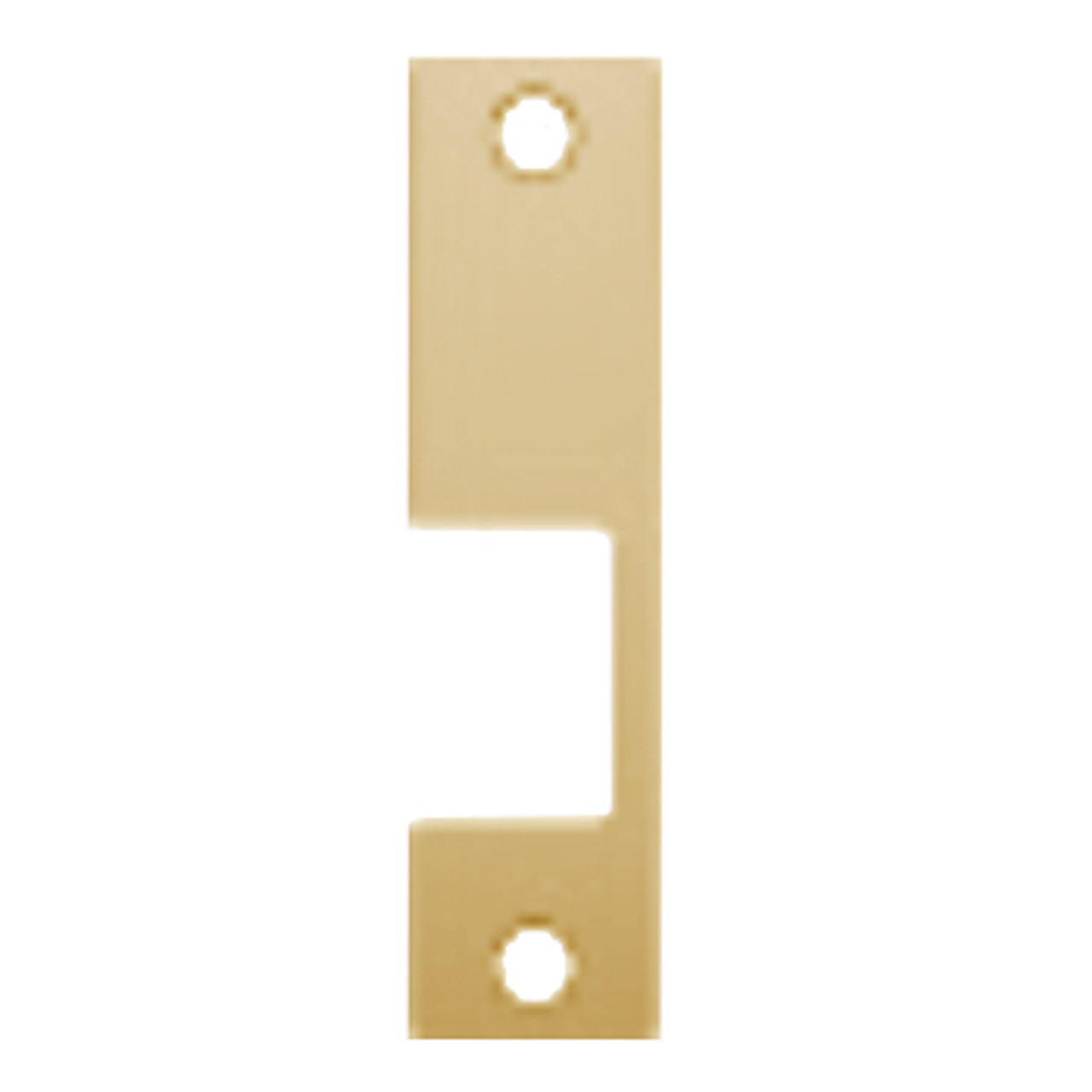 KM-612 Hes 4-7/8" x 1-1/4" Faceplate in Satin Bronze Finish