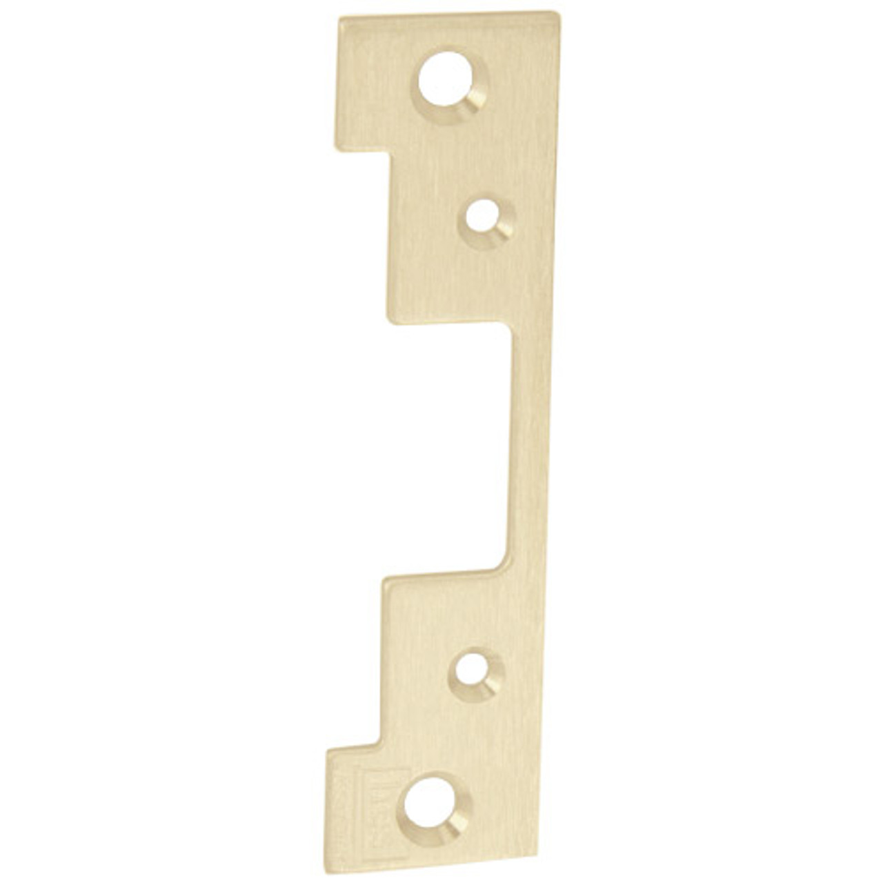 503-606 Hes 6-7/8 x 1-1/4" Faceplate in Satin Brass Finish