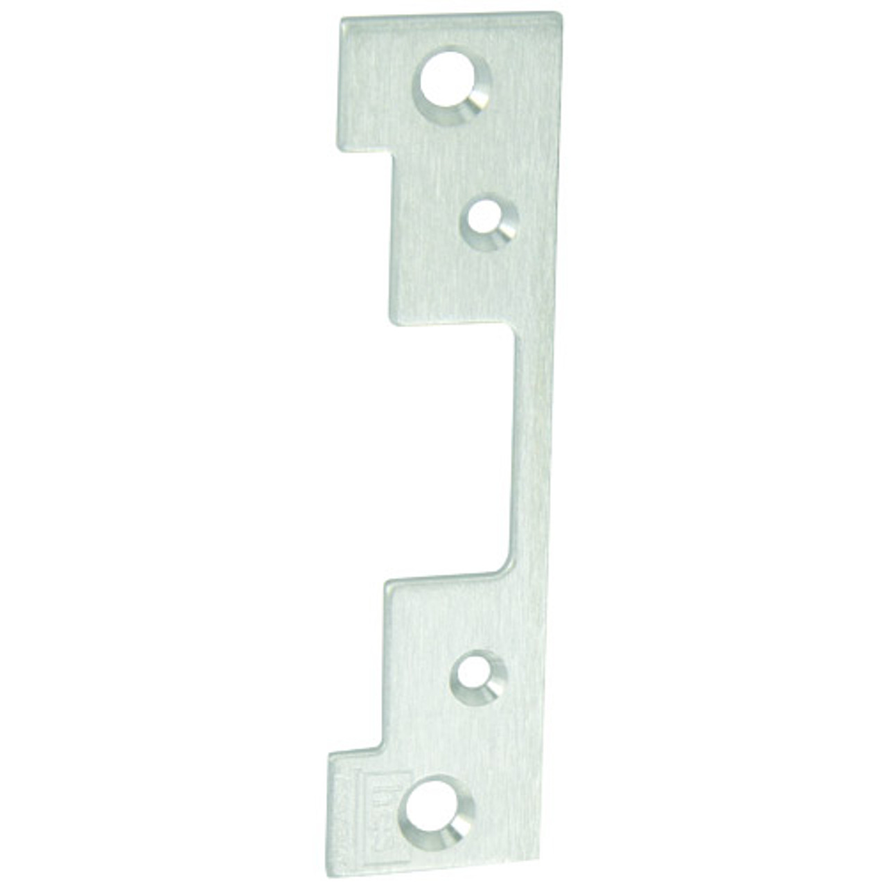 504-629 Hes 10 x 1-3/8" Faceplate in Bright Stainless Steel Finish