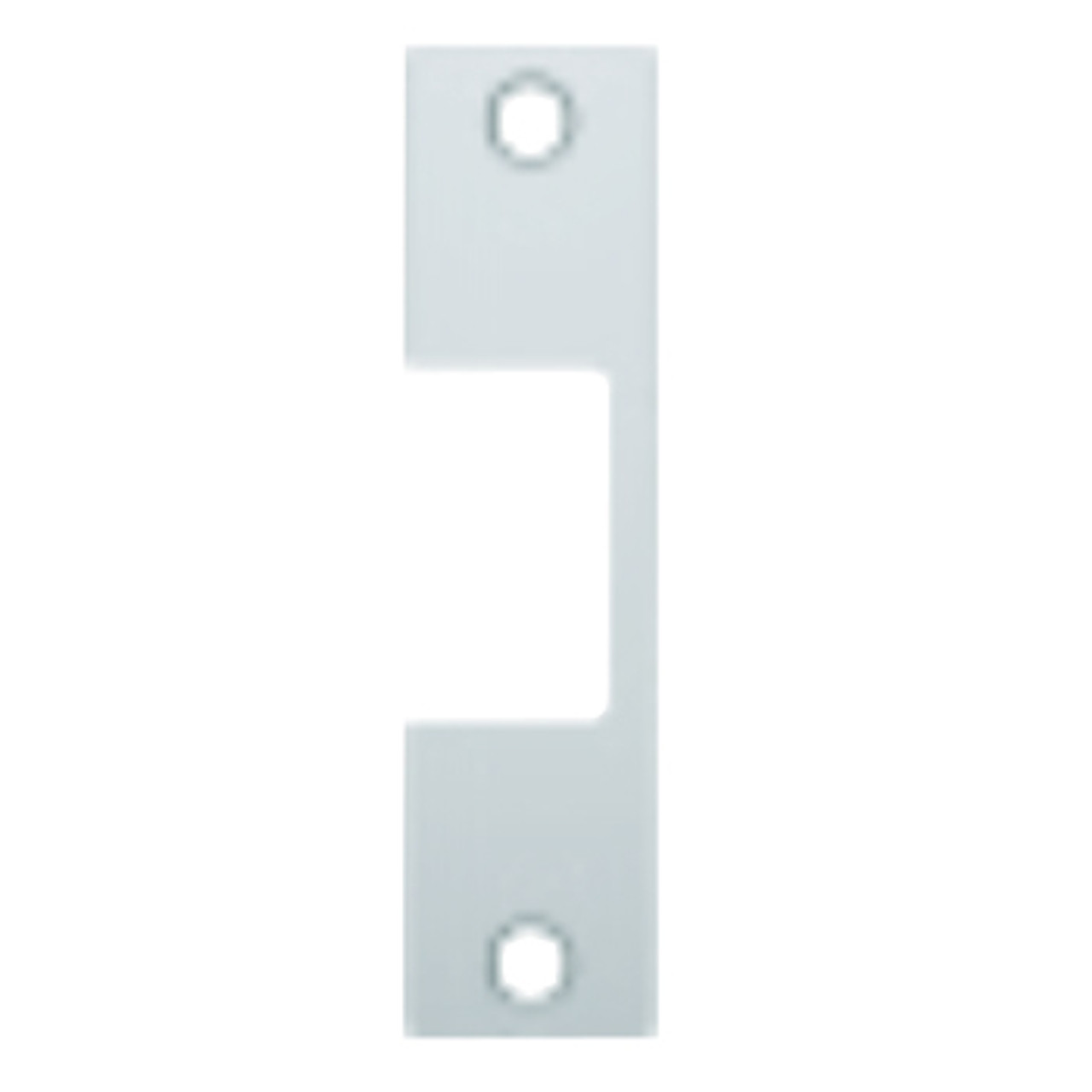R-629 Hes 4-7/8" x 1-1/4" Faceplate in Bright Stainless Steel Finish