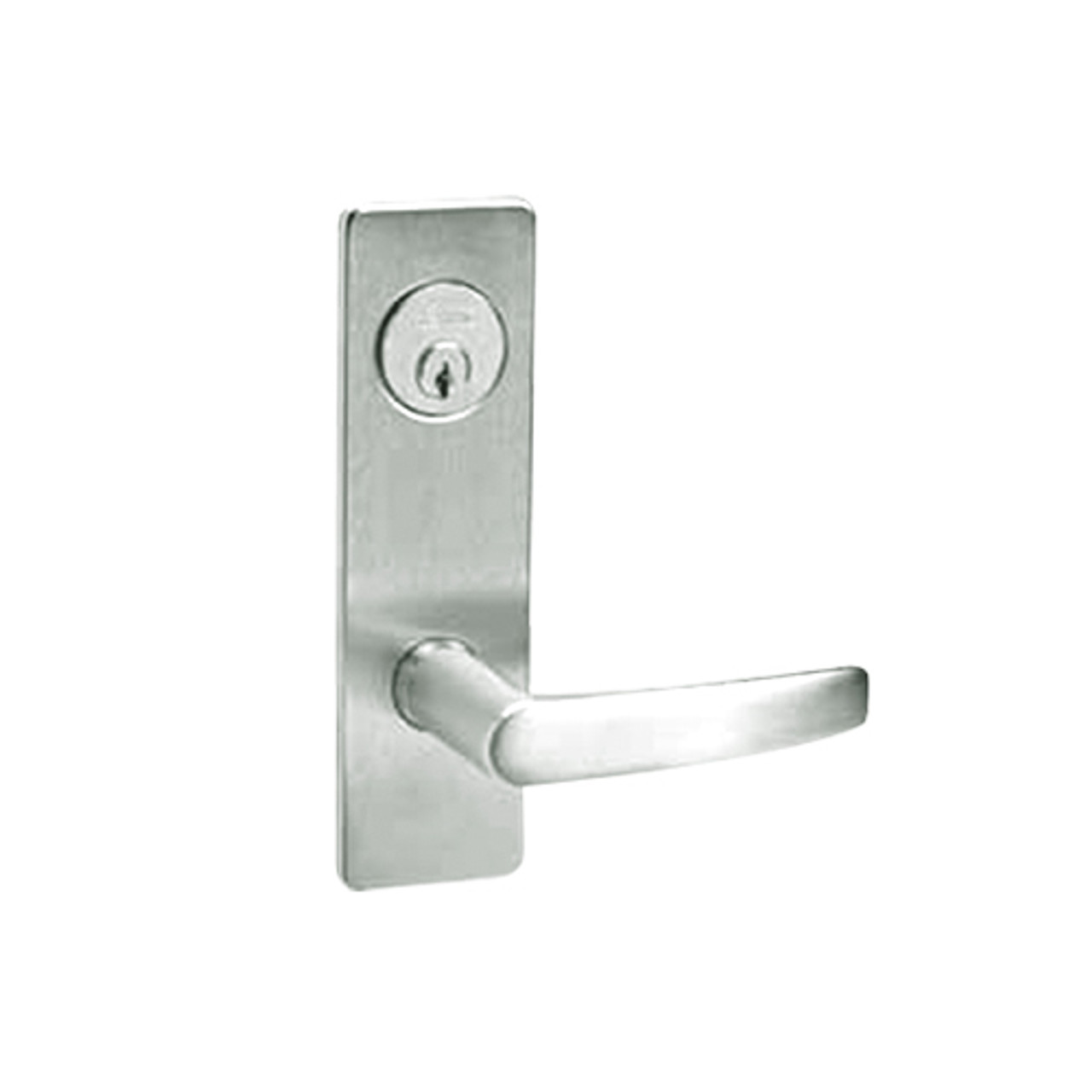ML2069-ASR-618 Corbin Russwin ML2000 Series Mortise Institution Privacy Locksets with Armstrong Lever in Bright Nickel