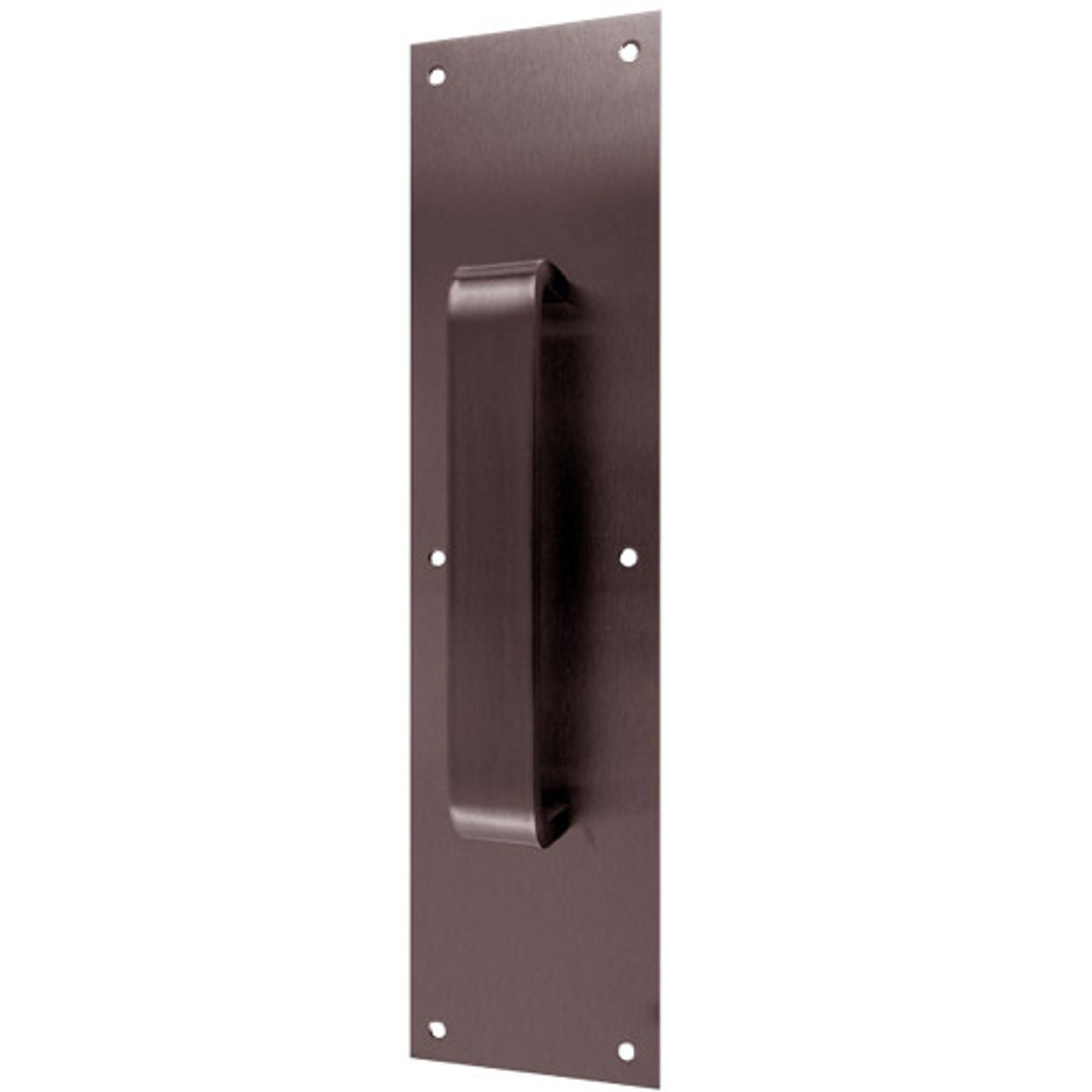 7031-613 Don Jo Pull Plates with Flat Pulls in Oil Rubbed Bronze Finish