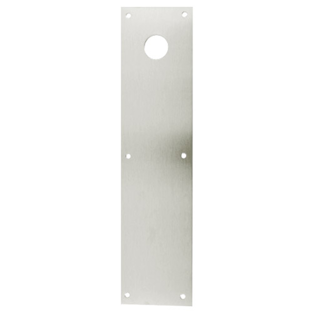 CFK71-628 Don Jo Push Plates with Holes in Aluminum Finish